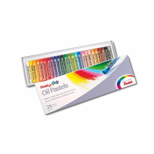 Pentel Olajpasztell kréta, PENTEL, "Arts", 25 különböző szín pasztellkréta