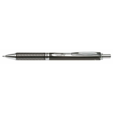Pentel Rollertoll, 0,35 mm, nyomógombos, fekete tolltest, PENTEL "EnerGel BL-407" kék toll