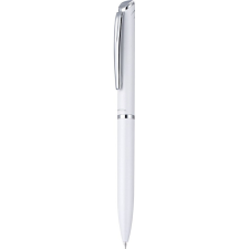 Pentel Rollertoll 0,35mm, fém fehér test, Pentel Energel BL2007W-AK, írásszín kék toll