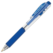 Pentel Rollertoll zselés 0.35mm, háromszög fogózóna K437-C Pentel Wow, írásszín kék toll