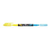 Pentel Szövegkiemelő kétvégű 1/3,5mm, vágott hegyű, Pentel sárga/vkék