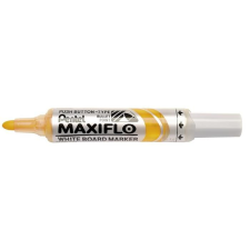 Pentel Táblamarker, 2,5 mm, kúpos, PENTEL "Maxiflo MWL5M", sárga filctoll, marker