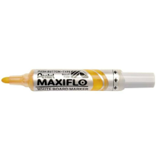 Pentel Táblamarker, 2,5 mm, kúpos, PENTEL Maxiflo MWL5M, sárga (PENMWL5MS) filctoll, marker