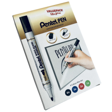 Pentel Táblamarker készlet 2mm, kerek Pentel 12 klf. szín filctoll, marker