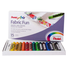 Pentel Textilkréta 15 db-os készlet PTS2-15 Pentel kréta