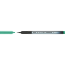 Pentel Tűfilc, 0,4 mm, PENTEL &quot;Pointliner&quot;, tengerzöld filctoll, marker