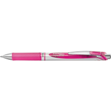 Pentel Zseléstoll, 035 mm, nyomógombos, PENTEL EnerGel BL77 , pink toll