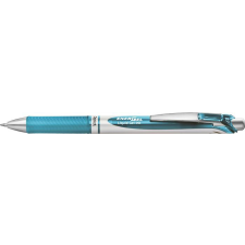 Pentel Zseléstoll, 035 mm, nyomógombos, PENTEL "EnerGel BL77", világoskék toll