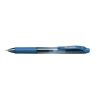 Pentel Zseléstoll, 0,35 mm, nyomógombos, PENTEL "EnerGelX BL107", kék