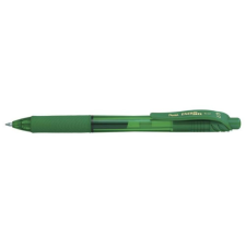 Pentel Zseléstoll, 0,35 mm, nyomógombos, PENTEL EnerGelX BL107, zöld (PENBL107Z) toll