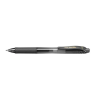 Pentel Zseléstoll, 0,35 mm, nyomógombos, PENTEL "EnerGelX BL107", fekete