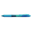 Pentel Zseléstoll, 0,35 mm, nyomógombos, PENTEL "EnerGelX BL107", világoskék