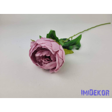 Peónia szálas selyemvirág 55cm - Mályvás dekorációs kellék