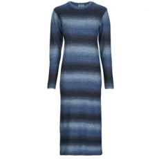 Pepe Jeans Hosszú ruhák COLOMBE DRESS Kék EU L