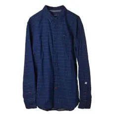 Pepe Jeans hosszú ujjú férfi Ing #kék