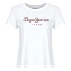Pepe Jeans Rövid ujjú pólók NADDA Fehér EU M