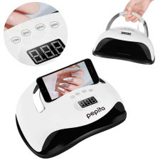 Pepita UV/LED Körömszárító lámpa mozgásérzékelővel, 4 program 168W - fehér uv lámpa