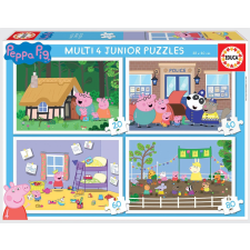 Peppa Disznó 4 az 1-ben Educa Puzzle puzzle, kirakós