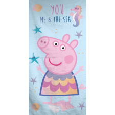  Peppa malac &amp; the Sea fürdőlepedő, strand törölköző 70x140cm lakástextília