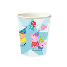  Peppa malac Celebration papír pohár 8 db-os 250 ml party kellék