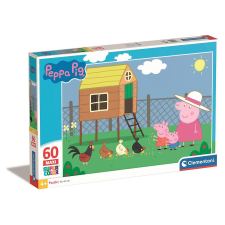  Peppa malac Chicken Coop 60 db-os maxi puzzle Clementoni puzzle, kirakós
