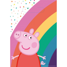 Peppa malac Confetti ajándéktasak 8 db-os ajándéktasak