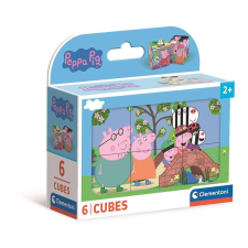 Peppa malac Duck Pond mesekocka 6 db-os Clementoni készségfejlesztő