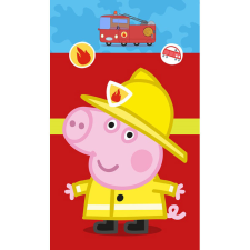 Peppa malac Fireman kéztörlő, arctörlő, törölköző 30x50 cm lakástextília