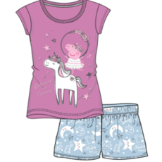  Peppa malac gyerek rövid pizsama 110/116 cm