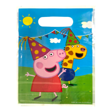 Peppa malac Party műanyag ajándéktasak 10 db-os party kellék