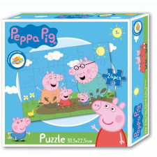 Peppa malac puzzle 24 db-os puzzle, kirakós