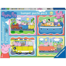 Peppa malac puzzle készlet 4x42 darabos puzzle, kirakós