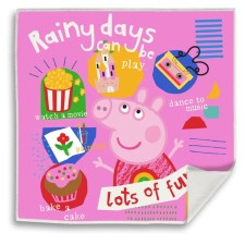 Peppa malac Rainy Fun Mágikus Kéztörlő arctörlő, törölköző 30x30cm lakástextília
