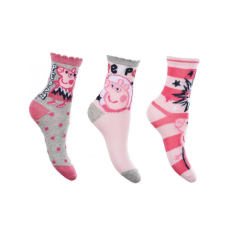  Peppa malac Sparkle Steps Grey gyerek zokni  27/30