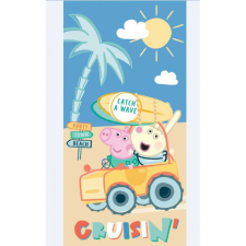  Peppa malac törölköző, autós, 70x140 cm (7950) lakástextília