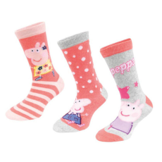 Peppa malac White Stars gyerek zokni 27/30