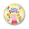  Peppa malac Yellow fólia lufi 48 cm (WP)
