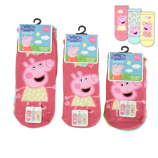 PEPPA PIG gyerekzokni, 3 pár - különböző méretben Méret: 27 - 30 gyerek zokni