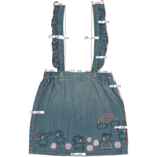 Peppa Pig Lány Ruha (Méret: 116)