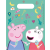 Peppa Pig Messy Play, Peppa malac Ajándéktasak 6 db-os