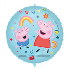 Peppa Pig Messy Play, Peppa malac fólia lufi 46 cm party kellék