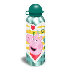 Peppa Pig Peppa malac alumínium kulacs zöld 500ml kulacs, kulacstartó