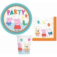 Peppa Pig Peppa malac party szett 32 db-os party kellék