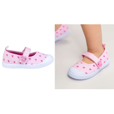 Peppa Pig Peppa Pig szives balerina vászoncipő / tornacipő 21 gyerek cipő
