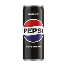 Pepsi Cola Max Zero energiamentes szénsavas üdítőital 330ml üdítő, ásványviz, gyümölcslé