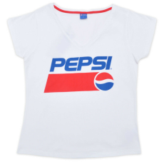  Pepsi White női rövid póló, felső XS