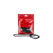 Perfect Fit Slim Wrap 15 - vékony péniszgyűrű - fekete (38cm) péniszgyűrű