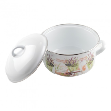 Perfect home 13468 Zománc lábas 20 cm+fedő edény