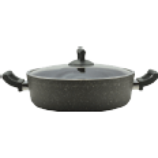 Perfect home 14458 Germanitium line szeletsütő tapadásmentes bevonattal üvegfedővel 28 cm edény