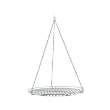Perfect home 60 cm átmérőjű grill rács lánccal kerti sütés és főzés